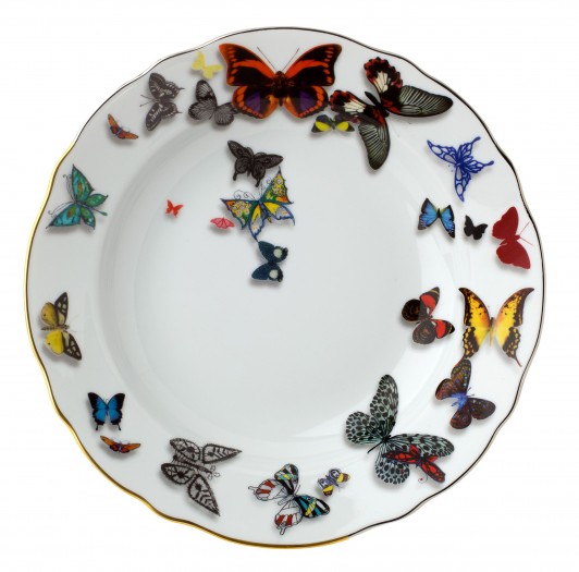 Christian Lacroix - Tales of Porcelain - Butterfly Parade - Soup Plate