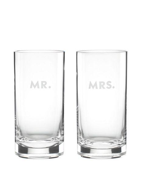 Kate Spade - Darling Point - Highball Glasses, Set of 2