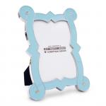 Jonathan Adler - French Curve Enamel Frame - Robin's Egg - 4" x 6"