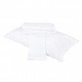 Frette - Hotel Classic Collection - Sheet Set - White on White - King