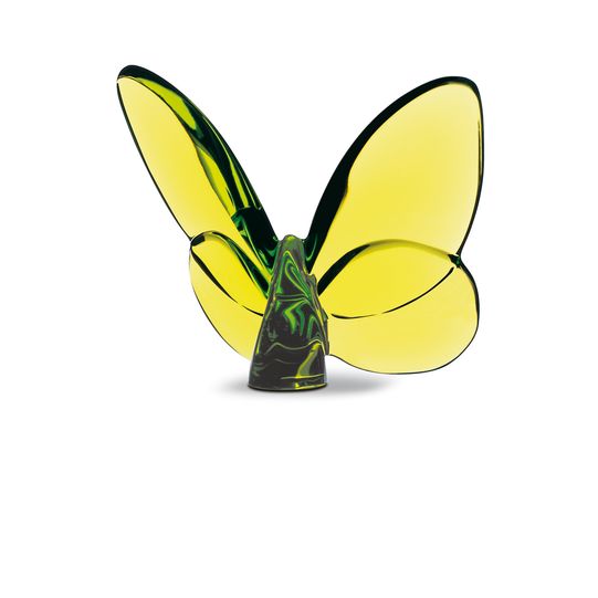 Baccarat - Lucky Butterfly - Moss Green