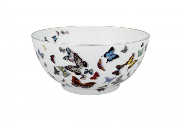 Christian Lacroix - Tales of Porcelain - Butterfly Parade - Salad Serving Bowl
