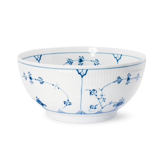 Royal Copenhagen - Blue Fluted Plain - Large Serving Bowl