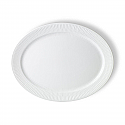 Royal Copenhagen - White Fluted - Oval Platter